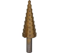 Сверло ступенчатое ЕРМАК 4-20мм, 9 ступеней, HSS 604-065