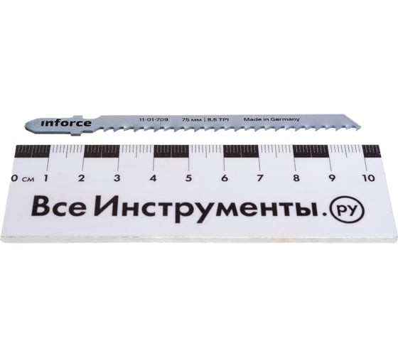 Пилки по металлу 5 шт, 75 мм для лобзика Inforce 11-01-709
