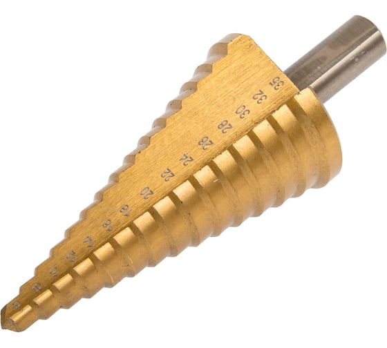 Сверло ступенчатое REALTOOLS 6-35 мм HSS RTL-SD-635