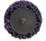 Зачистной коралловый диск на шпинделе TILFLEX Coral-Button Wheel (Фиолетовый), 50 мм с креплением типа ROLOC (5 шт) TL84/5 4