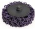 Зачистной коралловый диск на шпинделе TILFLEX Coral-Button Wheel (Фиолетовый), 50 мм с креплением типа ROLOC (10 шт) TL84/10 1