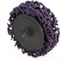 Зачистной коралловый диск на шпинделе TILFLEX Coral-Button Wheel (Фиолетовый), 50 мм с креплением типа ROLOC (10 шт) TL84/10 2