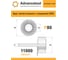 Круг лепестковый Advancetool КЛО 60х30х6 мм Р80 для дрели/ПШМ ADT-6030680Е 3