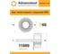 Круг лепестковый Advancetool КЛО 60х30х6 мм Р60 для дрели/ПШМ ADT-6030660Е 3