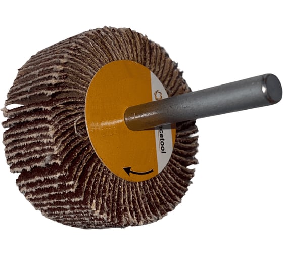Круг лепестковый Advancetool КЛО 60х30х6 мм Р40 для дрели/ПШМ ADT-6030640Е 1