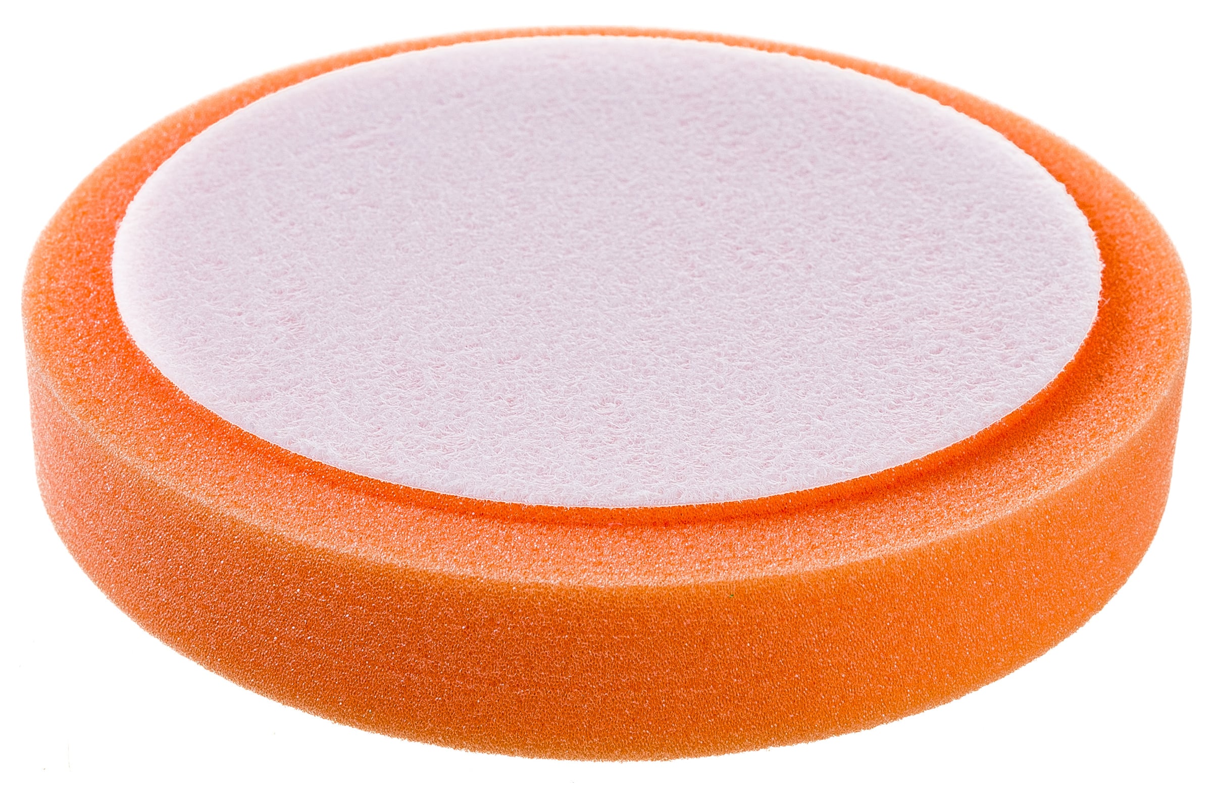 Круг полировальный поролоновый полужесткий оранжевый (150x30 мм