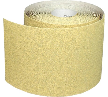 Материал абразивный в рулоне (5 м; 70 мм; P80; без липучки) HOLEX HAS-0464