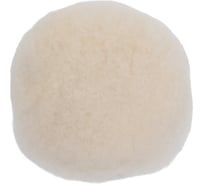 Круг полировальный меховой из овчины на мягкой основе PROFI 80 мм HOLEX HAS-4294