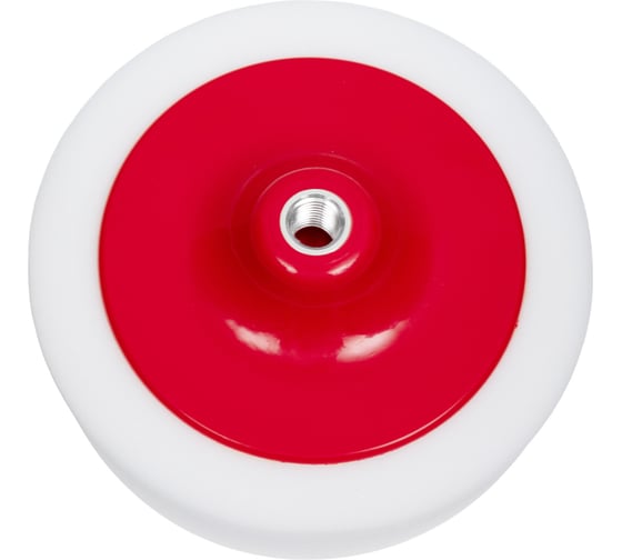 Круг полировальный поролоновый жесткий белый (150х50 мм; М14) HOLEX HAS-0227 1