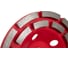 Чашка алмазная двухрядная шлифовальная REALTOOLS 125 мм RTL-DCR-125 3