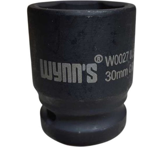 Головка торцевая шестигранная ударная wynns 30мм, 3/4", CR-V W0027KK / Tools 00000148187 1
