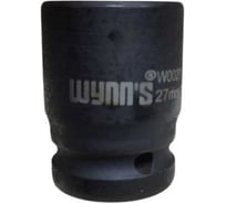 Головка торцевая шестигранная ударная wynns 27мм, 3/4", CR-V W0027HH / Tools 00000148186