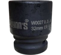 Головка торцевая шестигранная ударная wynns 32мм, 3/4", CR-V W0027LL / Tools 00000148188