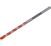 Сверло универсальное ЕРМАК 4мм, 3-хгранный хвостовик, резец bk6, стержень 40Cr 604-086