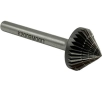 Бор-фреза твердосплавная TORNERI тип K200906 (коническая), 20.0 мм, хвостовик 6 мм, двойная насечка Т025378