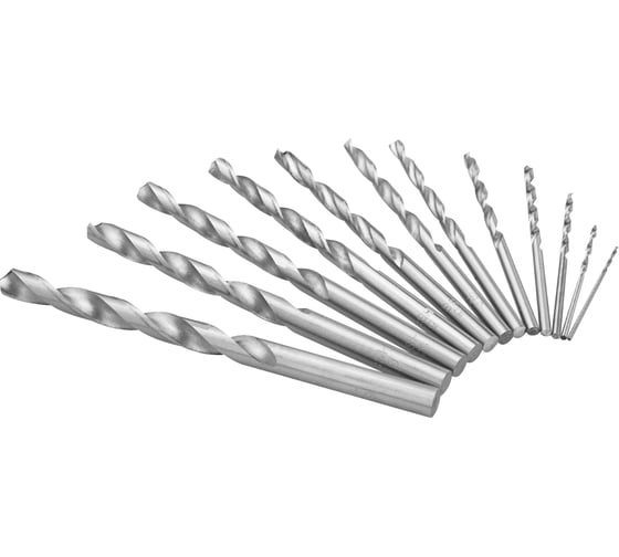 Набор сверл по металлу HSS 19 шт, 1-10 мм Vertextools 0987-19