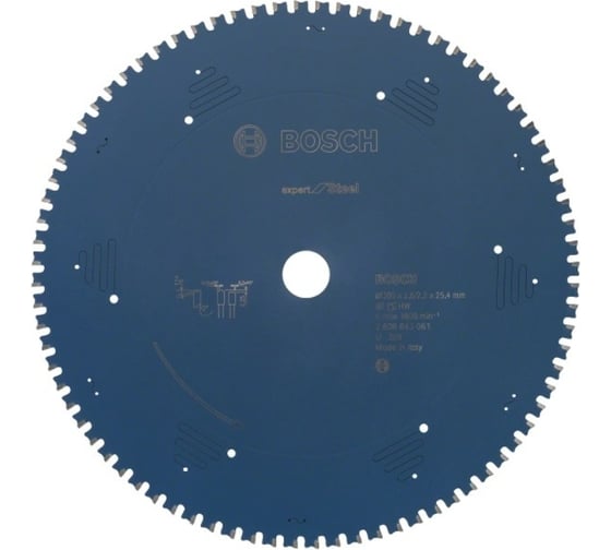 Диск циркулярный Expert for Steel (305х25.4 мм; 80 зубьев) Bosch 2608643061