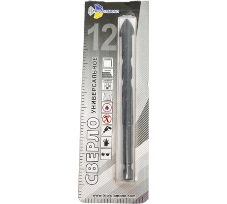 Сверло универсальное TRIO-DIAMOND 12 мм 430112