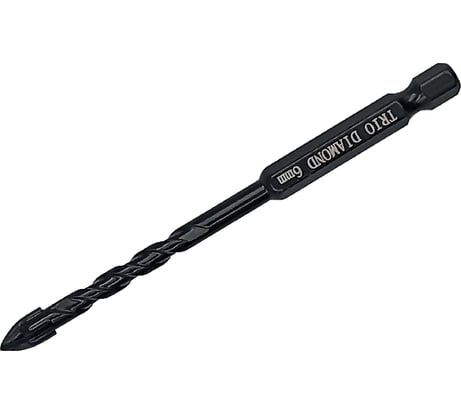 Сверло универсальное квадро TRIO-DIAMOND 6 мм 440106