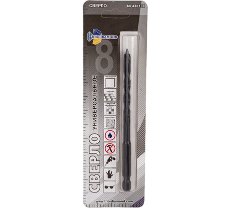 Сверло универсальное TRIO-DIAMOND 8 мм 430108