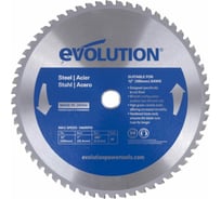 Диск по стали (305x25.4x2.4 мм; 60 зубьев) EVOLUTION M305TCT-60CS