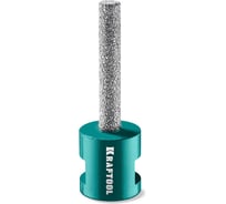 Вакуумная алмазная фреза пальчиковая Kraftool VS DIAMOND d 8 мм (М14; 50 мм) 29810-08