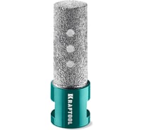 Вакуумная алмазная фреза пальчиковая Kraftool VS DIAMOND d 20 мм (М14; 50 мм) 29810-20