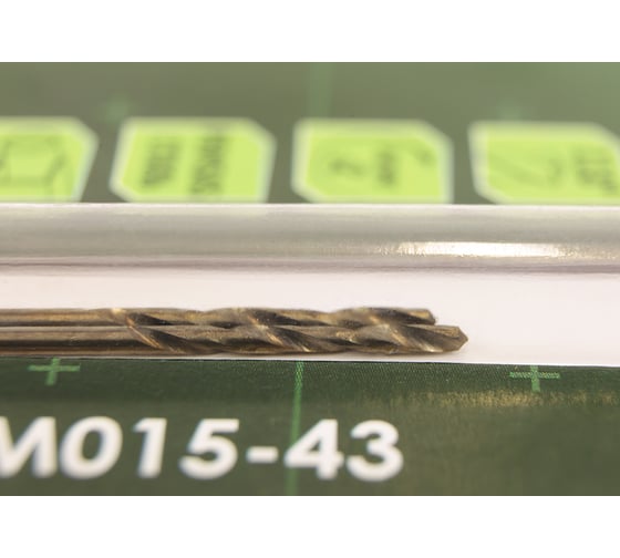 Сверло по металлу (2 шт; 1.5х43 мм) БОЕКОМПЛЕКТ B1055-M015-43