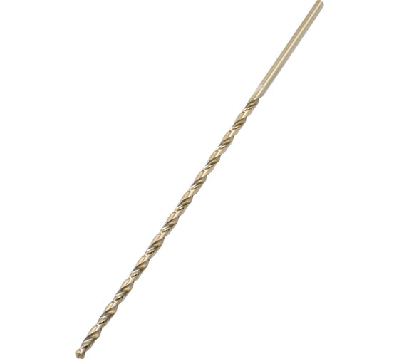 Сверло по металлу TLX 5.1х170х245 ц/х Р6АМ5 сверхдлинное с вышлифованным профилем 67566 1