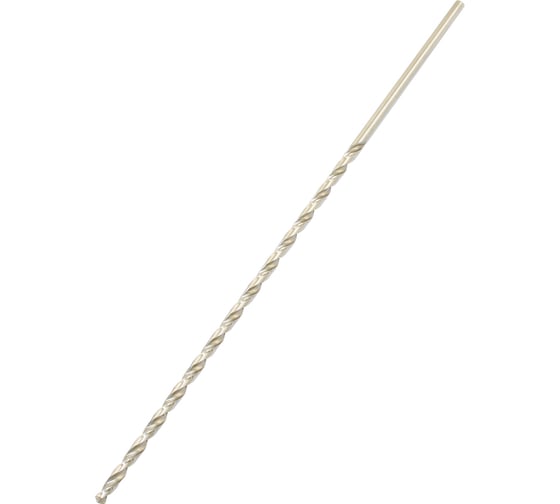 Сверло по металлу TLX 3.9х150х220 ц/х Р6АМ5 длинное с вышлифованным профилем 76263 1