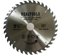 Диск пильный по дереву REALTOOLS 210x30/20x36Т RTL-CSB-TCT-21036