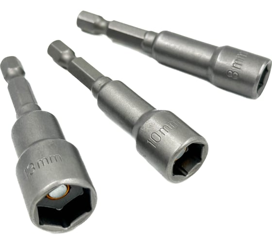 Головка кровельная SKOLE (KG1) 10х65мм магнитная, 50шт/уп KG1 010065 1