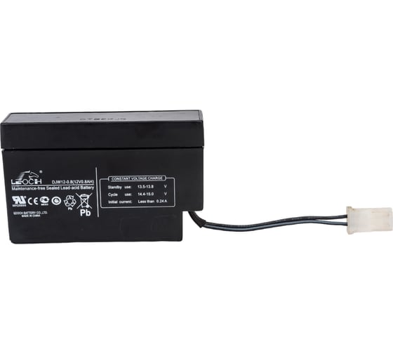 Аккумулятор для ИБП Leoch DJW12-0.8 12В, 0.8 Ач УТ-00001279
