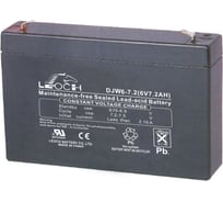Аккумулятор для ИБП Leoch DJW6-7.2 6В, 7.2 Ач УТ-00001256