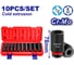 Набор удлиненных ударных торцевых головок EMTOP 10 шт.: 10-24 мм, 1/2"DR EMSS12102L 2