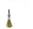 Щетка концевая Eurobrush 25 c хв-м 6, ворс гофр латунир-я сталь 0.30 (13-123) EB-E25BSL 1