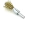 Щетка концевая Eurobrush 25 c хв-м 6, ворс гофр латунир-я сталь 0.30 (13-123) EB-E25BSL 6