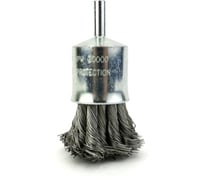 Щетка концевая жгутовая Eurobrush 30 с хв-м д6, ворс сталь 0.35, до 20000 об/мин (13-101) EB-ET30ST3