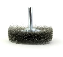 Щетка дисковая Eurobrush 60х12 c хв-м 6х30, ворс гофр нерж сталь 0.20, до 18000 об/мин (13-110) EB-D60SS21