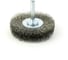 Щетка дисковая Eurobrush 60х12 c хв-м 6х30, ворс гофр нерж сталь 0.20, до 18000 об/мин (13-110) EB-D60SS21 2