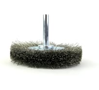 Щетка дисковая Eurobrush 70х11 c хв-м 6х30, ворс гофр нерж сталь 0.20, до 18000 об/мин (13-111) EB-D70SS21