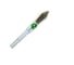 Щетка концевая точечная EuroBrush тип 122P Д9,5x30x86 с хв-м д6x38, ворс гофр нерж сталь 0,30, до 12000 об/мин (код 13-089) EB-E10SS2 1