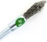 Щетка концевая точечная EuroBrush тип 122P Д9,5x30x86 с хв-м д6x38, ворс гофр нерж сталь 0,30, до 12000 об/мин (код 13-089) EB-E10SS2 2