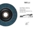 Диск шлифовальный TOTFLEX КЛТ AGGRESSOR-PRO 2 125x22 Z P80 3шт 4631178314918 3