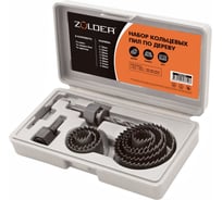 Набор кольцевых пил по дереву ZOLDER 19-64 мм ЭК000144156