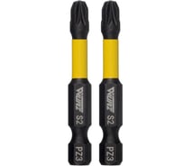 Бита торсионная магнитная WURZ PZ3, 50мм, 2шт/блистер 2940-2