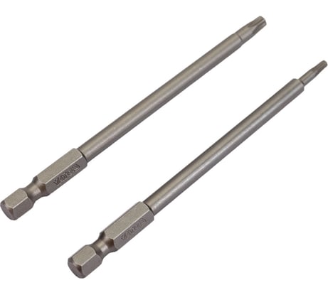 Бита TORX SECURITY Т10, Т25, 100 мм, 2 шт YATO YT-0490
