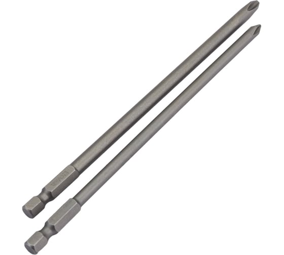 Бита крестовая РН1, РН2, 150 мм, 2 шт YATO YT-0489