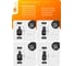Адаптеры ударные FORSTIME набор 8 предметов FT-4089MPB(62522) 3