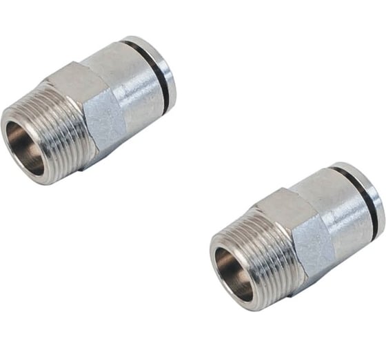 Фитинг латунный NBPT NPCT 06-M12х1.5, 2шт 70134 1